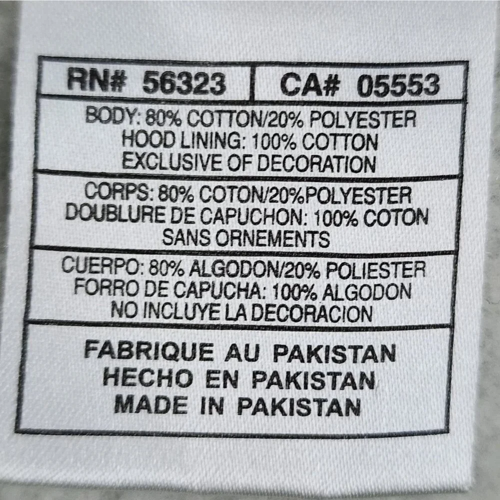 Nike Hoodie Mens XL Gray Vintage Fleece Swoosh Pullover 341572-063 - Picture 3 of 7